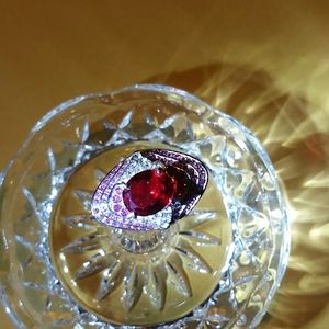 NEW RING RUBY COLOR 8 sz